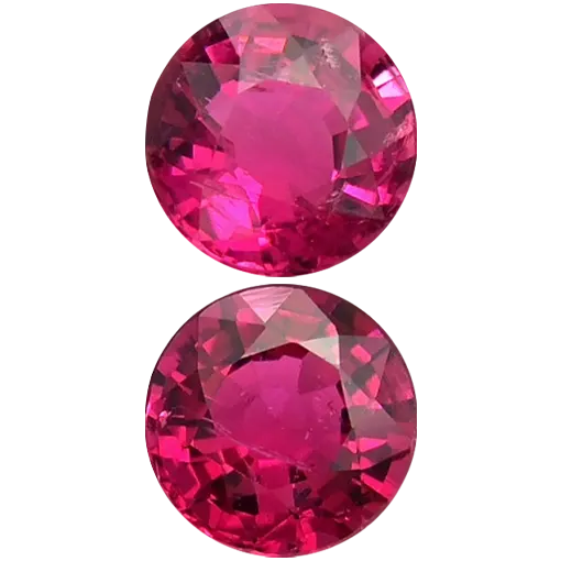 Rubellite Tourmaline (Stone Pairs)